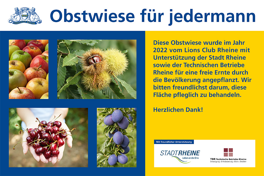 Obstwiese für jedermann