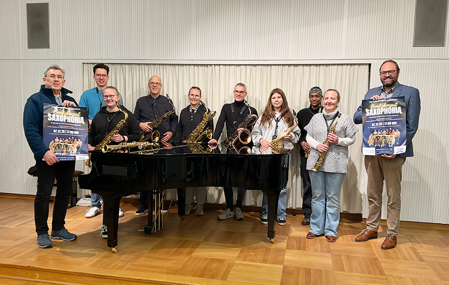 Benefizkonzert Saxophoria