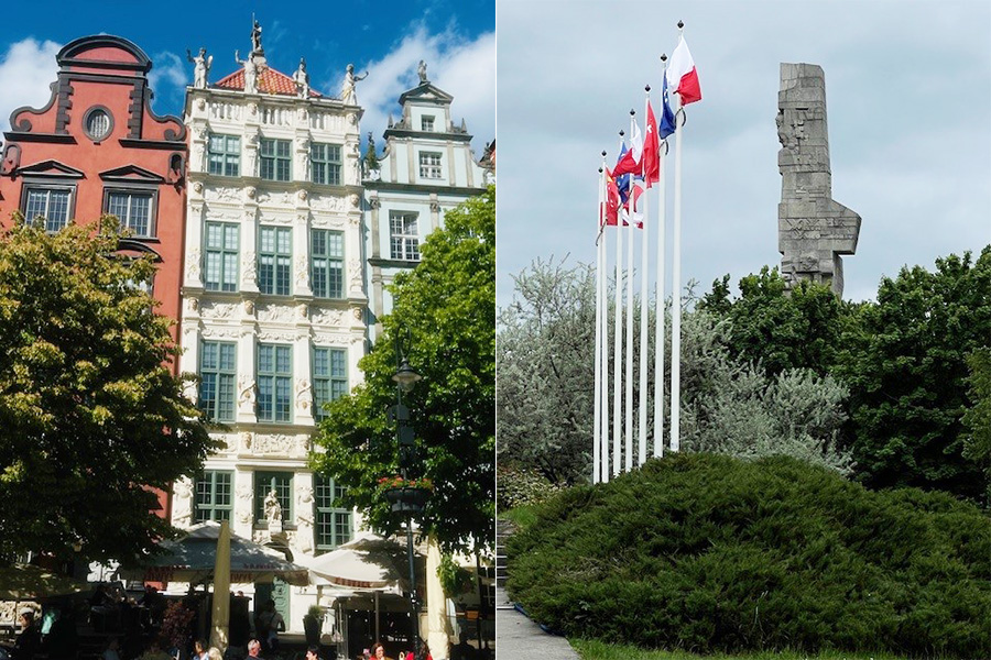 Lions in Danzig - Altstadt und Westerplatte