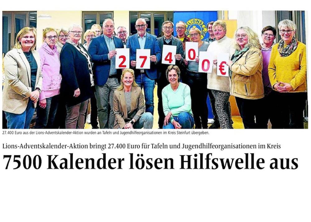 Adventskalender Aktion