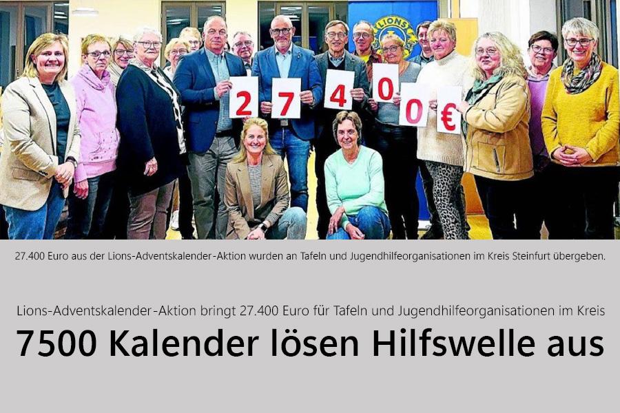 Adventskalender Aktion