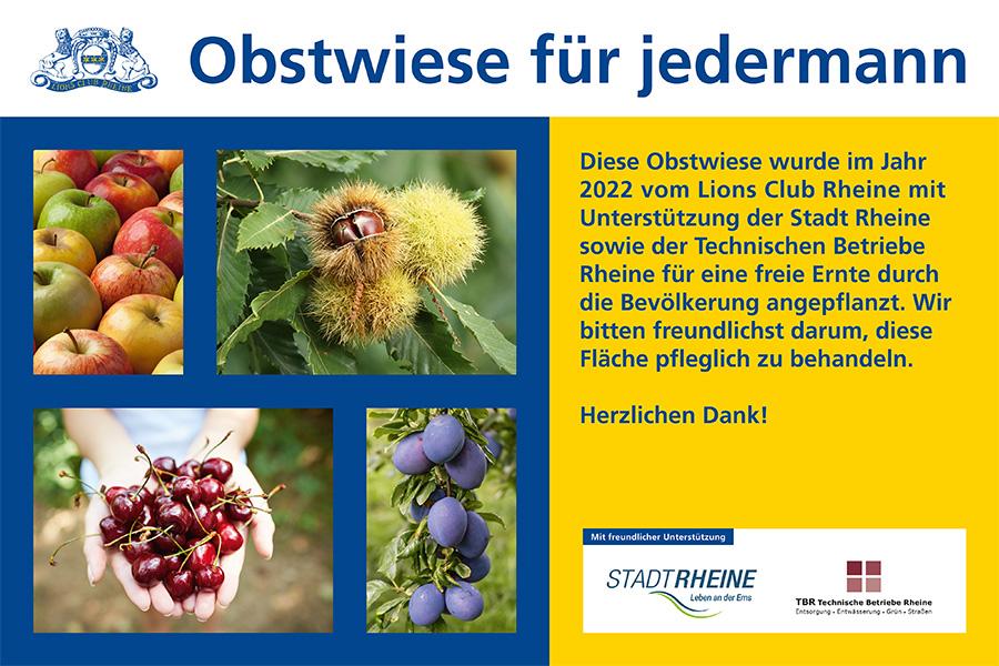 Obstwiese für jedermann